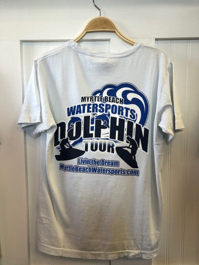 white dolphin tour shirt back
