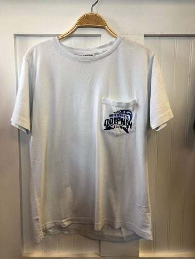 white dolphin tour pocket shirt
