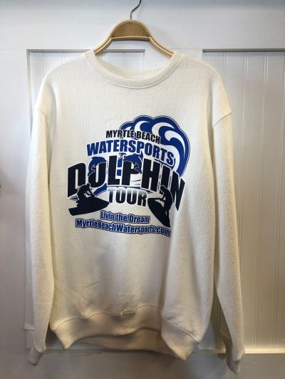 white dolphin tour crewneck