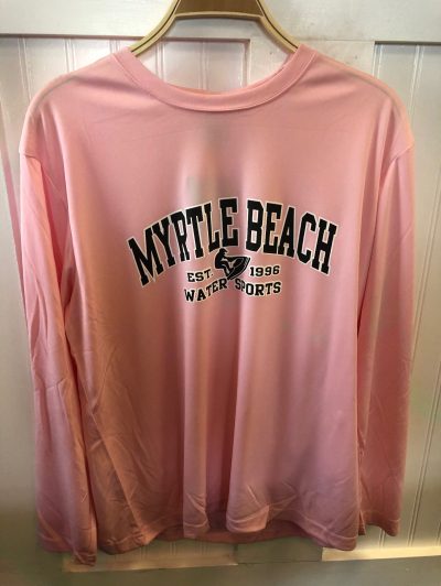 pink myrtle beach long sleeve shirt