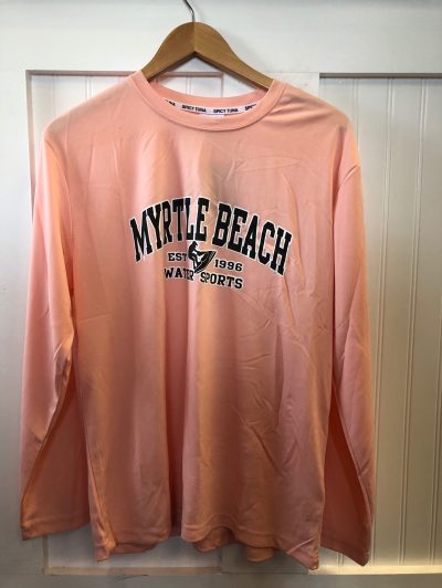 peach myrtle beach long sleeve shirt